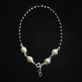 Pearl and Black Beads Bracelet - KORE JEWELS 