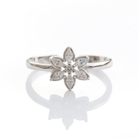 Pleasing Floral Toe Ring - KORE JEWELS 