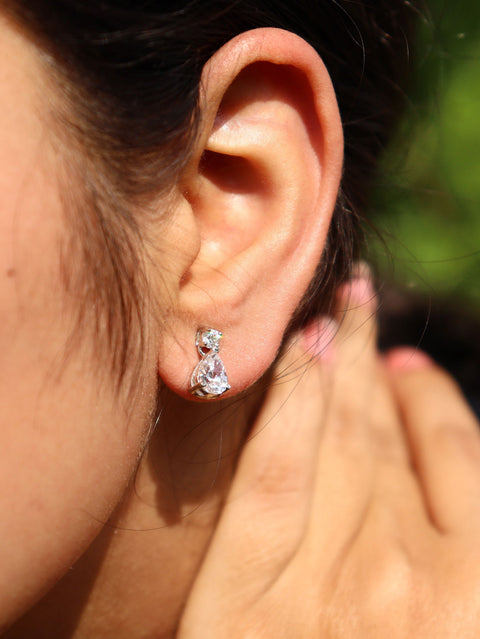 Small Teardrop Earings - KORE JEWELS 