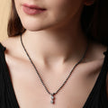 Small Teardrops Mangalsutra - KORE JEWELS 