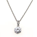 Solitaire Zirconia Necklace - KORE JEWELS 