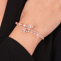 Superlative Rose Gold Kada Bracelet. - KORE JEWELS 