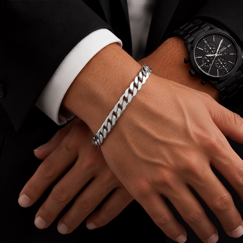 Men's Bold Curb Chain Bracelet
