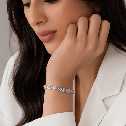 Opulent Leaf Bracelet