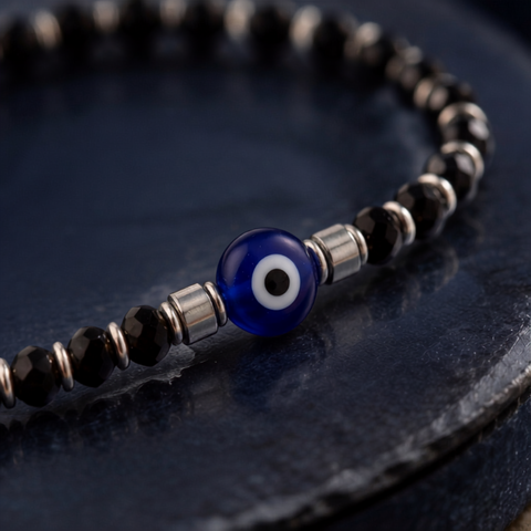 Beaded Evil Eye Bracelet