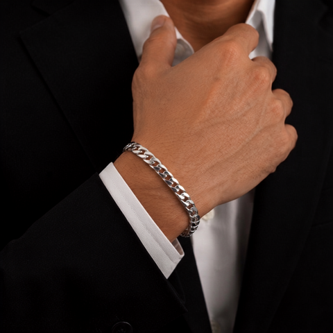 Men's Bold Curb Chain Bracelet