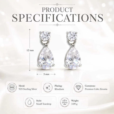 Small Teardrop Earings